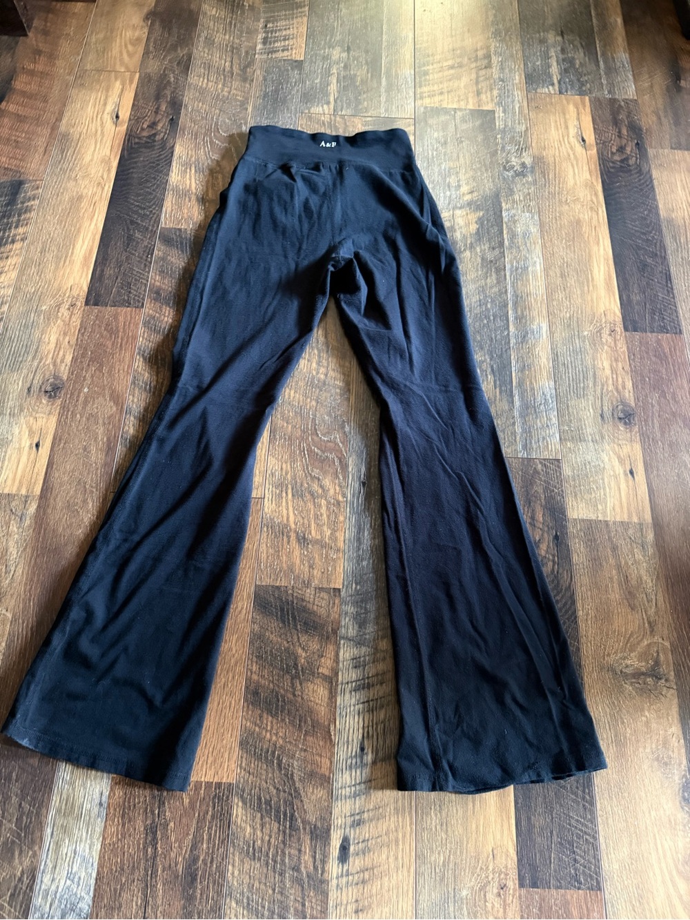 Abercrombie & Fitch Black Boot Cut Flare Pants